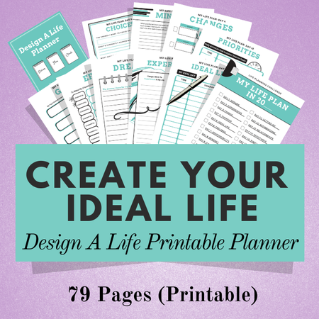 Image of Design A Life Planner - Printable Planner
