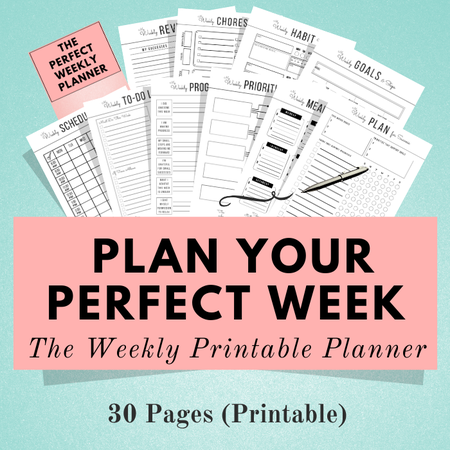 Image of Weekly Planning Bundle ~ Printable Planner