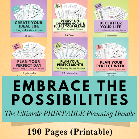 Image of Life Planning PRINTABLE Bundle #3 ~ Get 3 FREE Products